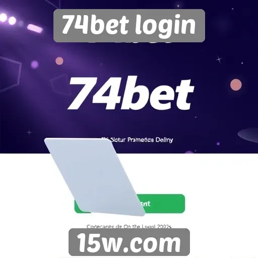 Funcionalidades do site 74bet login exploradas