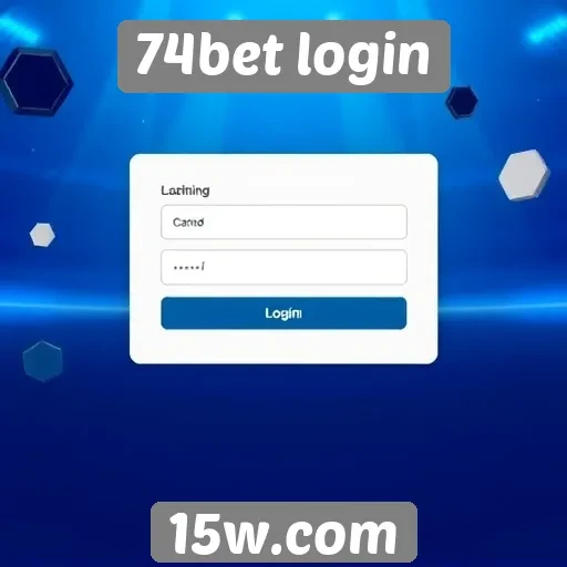 Acesso rápido ao 74bet login